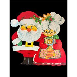 Lot of 12 Christmas & Fall Halloween Die Cuts USA Vintage *READ*